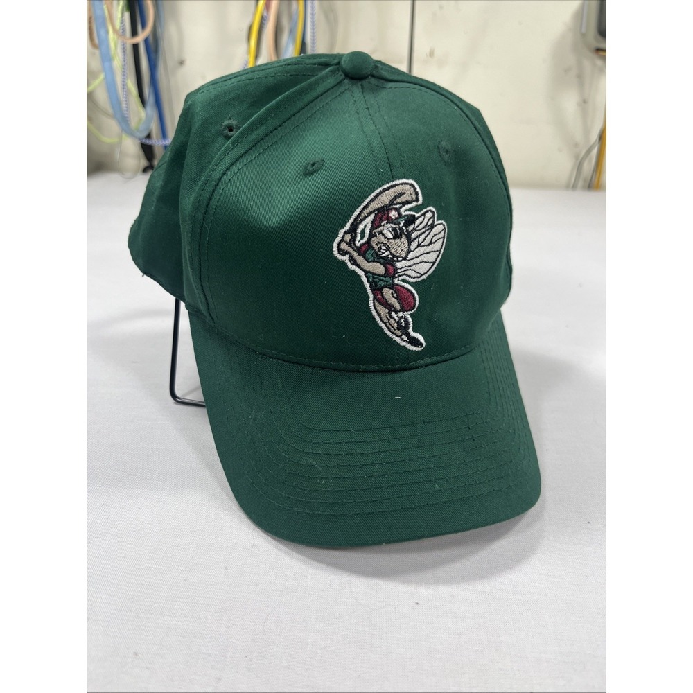 Youth Savannah Sand Gnats OC Sports Adjustable Hat Cap Boys MiLB Baseball Green